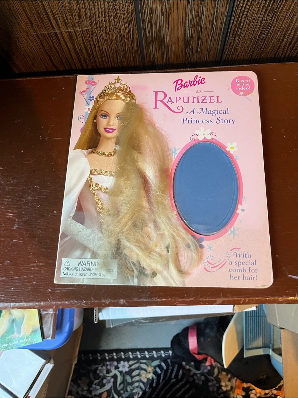 Barbie As Rapunzel: A Magical Princess Story by Beth Rogers; Mattel Studios